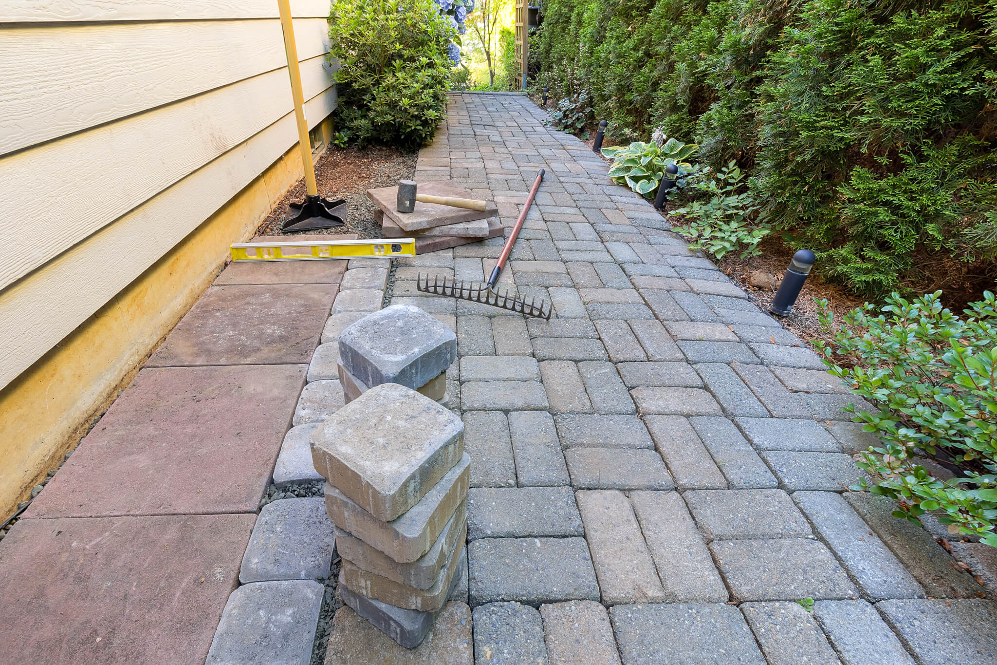 View landscape design project in Centerton